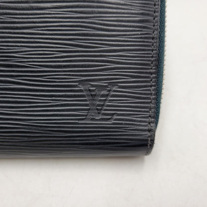 【中古品】【メンズ/レディース】 LOUIS VUITTON ルイ・ヴィトン M60665 CA0116 エピ ジッピー オーガナイザー 長財布 179-260716-kh-19-izu カラー：ネイビー系×グリーン系 万代Net店