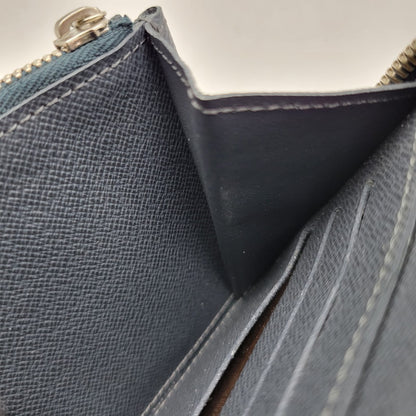 【中古品】【メンズ/レディース】 LOUIS VUITTON ルイ・ヴィトン M60665 CA0116 エピ ジッピー オーガナイザー 長財布 179-260716-kh-19-izu カラー：ネイビー系×グリーン系 万代Net店