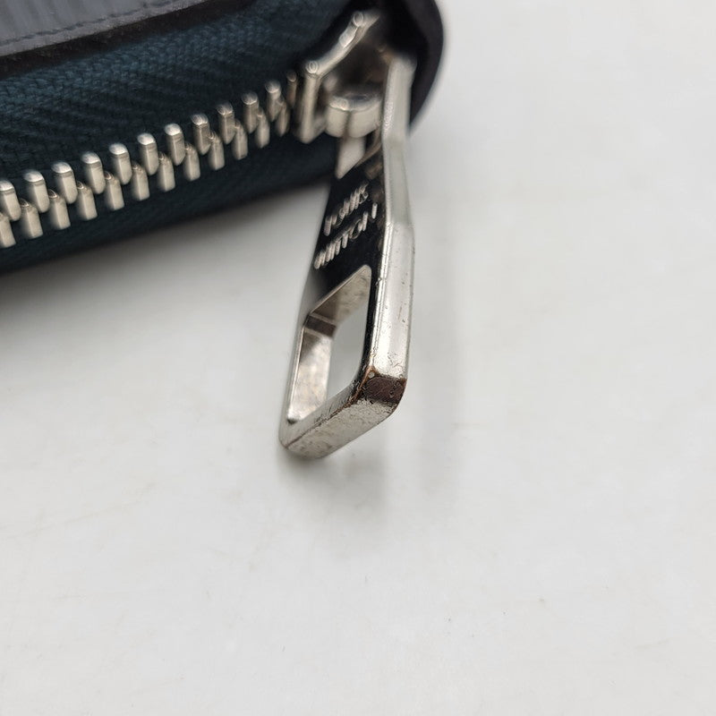 【中古品】【メンズ/レディース】 LOUIS VUITTON ルイ・ヴィトン M60665 CA0116 エピ ジッピー オーガナイザー 長財布 179-260716-kh-19-izu カラー：ネイビー系×グリーン系 万代Net店
