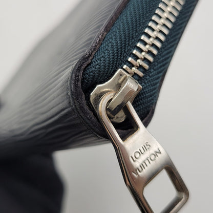 【中古品】【メンズ/レディース】 LOUIS VUITTON ルイ・ヴィトン M60665 CA0116 エピ ジッピー オーガナイザー 長財布 179-260716-kh-19-izu カラー：ネイビー系×グリーン系 万代Net店