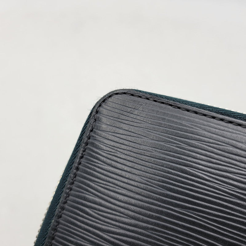 【中古品】【メンズ/レディース】 LOUIS VUITTON ルイ・ヴィトン M60665 CA0116 エピ ジッピー オーガナイザー 長財布 179-260716-kh-19-izu カラー：ネイビー系×グリーン系 万代Net店