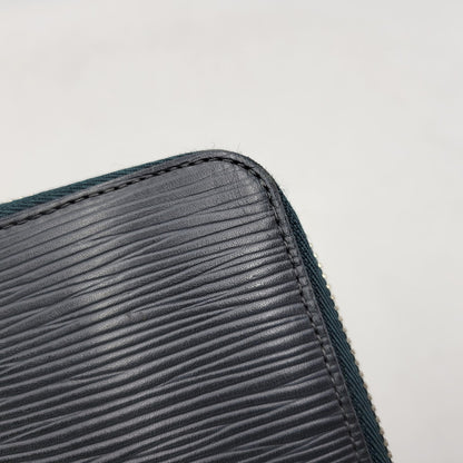 【中古品】【メンズ/レディース】 LOUIS VUITTON ルイ・ヴィトン M60665 CA0116 エピ ジッピー オーガナイザー 長財布 179-260716-kh-19-izu カラー：ネイビー系×グリーン系 万代Net店