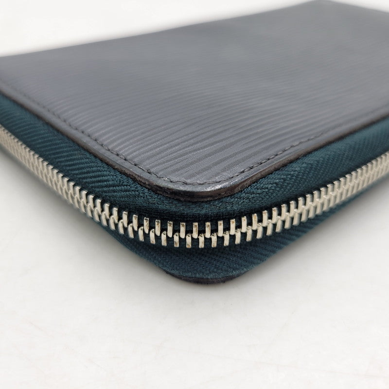 【中古品】【メンズ/レディース】 LOUIS VUITTON ルイ・ヴィトン M60665 CA0116 エピ ジッピー オーガナイザー 長財布 179-260716-kh-19-izu カラー：ネイビー系×グリーン系 万代Net店
