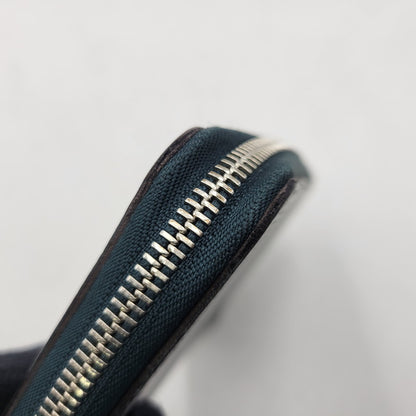 【中古品】【メンズ/レディース】 LOUIS VUITTON ルイ・ヴィトン M60665 CA0116 エピ ジッピー オーガナイザー 長財布 179-260716-kh-19-izu カラー：ネイビー系×グリーン系 万代Net店