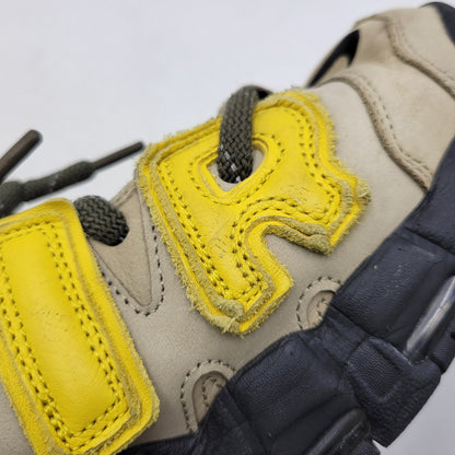 【中古品】【メンズ】 NIKE ナイキ × AMBUSH アンブッシュ FB1299-200 AIR MORE UPTEMPO LOW エア モア アップテンポ ロー スニーカー 靴 160-260716-kh-22-izu サイズ：29 カラー：LIMESTONE/VIVID SULFUR-BLACK 万代Net店