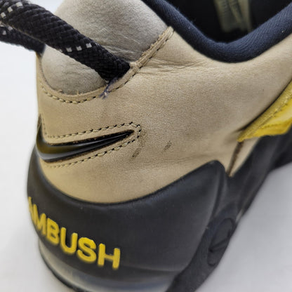 【中古品】【メンズ】 NIKE ナイキ × AMBUSH アンブッシュ FB1299-200 AIR MORE UPTEMPO LOW エア モア アップテンポ ロー スニーカー 靴 160-260716-kh-22-izu サイズ：29 カラー：LIMESTONE/VIVID SULFUR-BLACK 万代Net店
