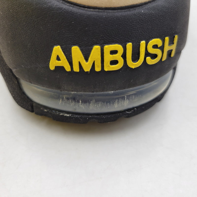 【中古品】【メンズ】 NIKE ナイキ × AMBUSH アンブッシュ FB1299-200 AIR MORE UPTEMPO LOW エア モア アップテンポ ロー スニーカー 靴 160-260716-kh-22-izu サイズ：29 カラー：LIMESTONE/VIVID SULFUR-BLACK 万代Net店