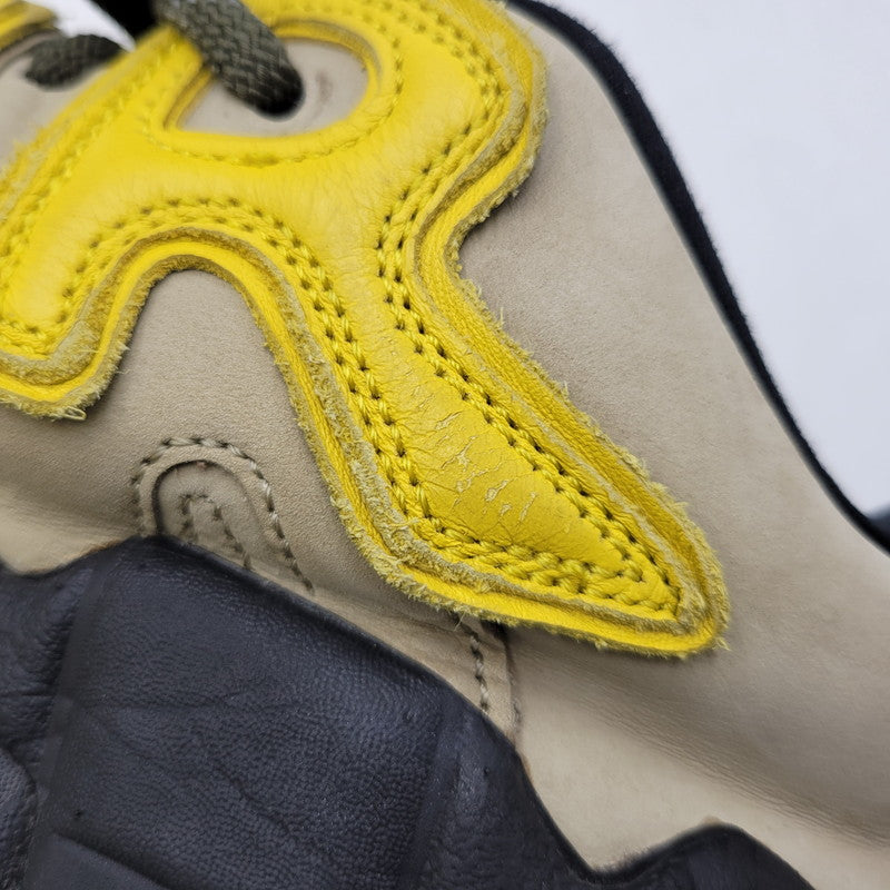 【中古品】【メンズ】 NIKE ナイキ × AMBUSH アンブッシュ FB1299-200 AIR MORE UPTEMPO LOW エア モア アップテンポ ロー スニーカー 靴 160-260716-kh-22-izu サイズ：29 カラー：LIMESTONE/VIVID SULFUR-BLACK 万代Net店