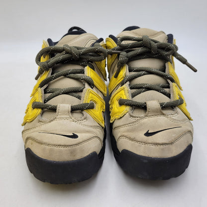 【中古品】【メンズ】 NIKE ナイキ × AMBUSH アンブッシュ FB1299-200 AIR MORE UPTEMPO LOW エア モア アップテンポ ロー スニーカー 靴 160-260716-kh-22-izu サイズ：29 カラー：LIMESTONE/VIVID SULFUR-BLACK 万代Net店