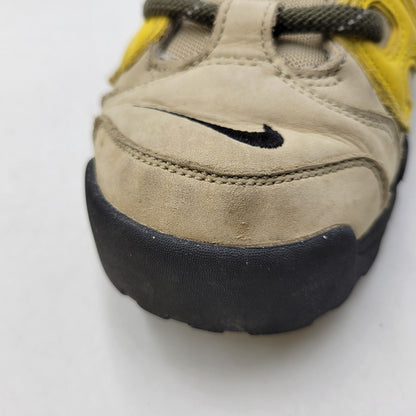 【中古品】【メンズ】 NIKE ナイキ × AMBUSH アンブッシュ FB1299-200 AIR MORE UPTEMPO LOW エア モア アップテンポ ロー スニーカー 靴 160-260716-kh-22-izu サイズ：29 カラー：LIMESTONE/VIVID SULFUR-BLACK 万代Net店