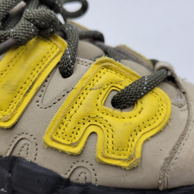 【中古品】【メンズ】 NIKE ナイキ × AMBUSH アンブッシュ FB1299-200 AIR MORE UPTEMPO LOW エア モア アップテンポ ロー スニーカー 靴 160-260716-kh-22-izu サイズ：29 カラー：LIMESTONE/VIVID SULFUR-BLACK 万代Net店