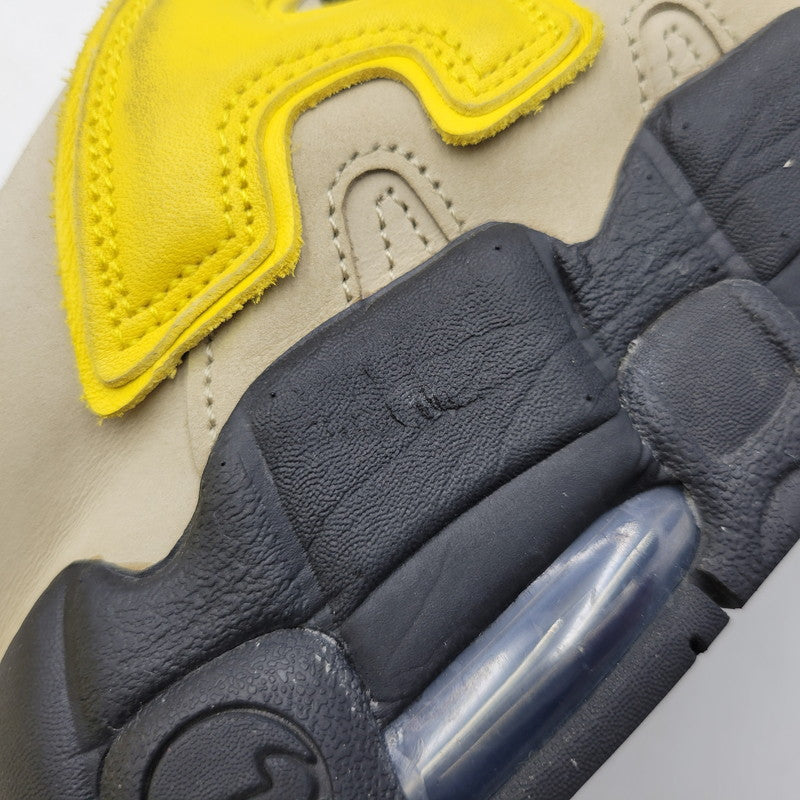 【中古品】【メンズ】 NIKE ナイキ × AMBUSH アンブッシュ FB1299-200 AIR MORE UPTEMPO LOW エア モア アップテンポ ロー スニーカー 靴 160-260716-kh-22-izu サイズ：29 カラー：LIMESTONE/VIVID SULFUR-BLACK 万代Net店