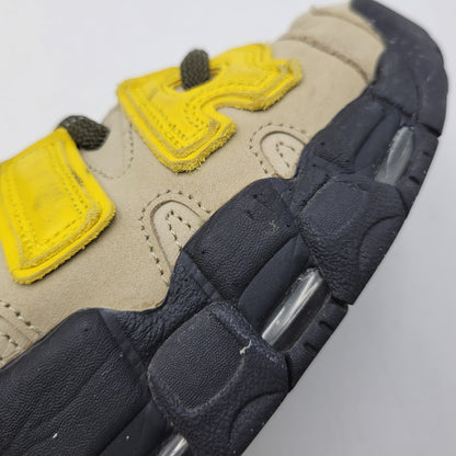 【中古品】【メンズ】 NIKE ナイキ × AMBUSH アンブッシュ FB1299-200 AIR MORE UPTEMPO LOW エア モア アップテンポ ロー スニーカー 靴 160-260716-kh-22-izu サイズ：29 カラー：LIMESTONE/VIVID SULFUR-BLACK 万代Net店