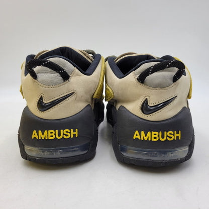 【中古品】【メンズ】 NIKE ナイキ × AMBUSH アンブッシュ FB1299-200 AIR MORE UPTEMPO LOW エア モア アップテンポ ロー スニーカー 靴 160-260716-kh-22-izu サイズ：29 カラー：LIMESTONE/VIVID SULFUR-BLACK 万代Net店