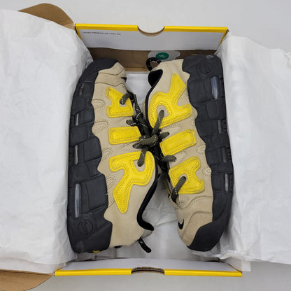 【中古品】【メンズ】 NIKE ナイキ × AMBUSH アンブッシュ FB1299-200 AIR MORE UPTEMPO LOW エア モア アップテンポ ロー スニーカー 靴 160-260716-kh-22-izu サイズ：29 カラー：LIMESTONE/VIVID SULFUR-BLACK 万代Net店