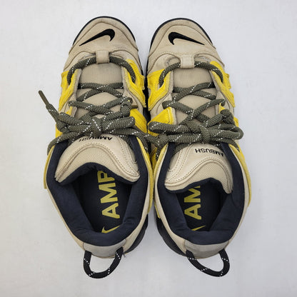 【中古品】【メンズ】 NIKE ナイキ × AMBUSH アンブッシュ FB1299-200 AIR MORE UPTEMPO LOW エア モア アップテンポ ロー スニーカー 靴 160-260716-kh-22-izu サイズ：29 カラー：LIMESTONE/VIVID SULFUR-BLACK 万代Net店