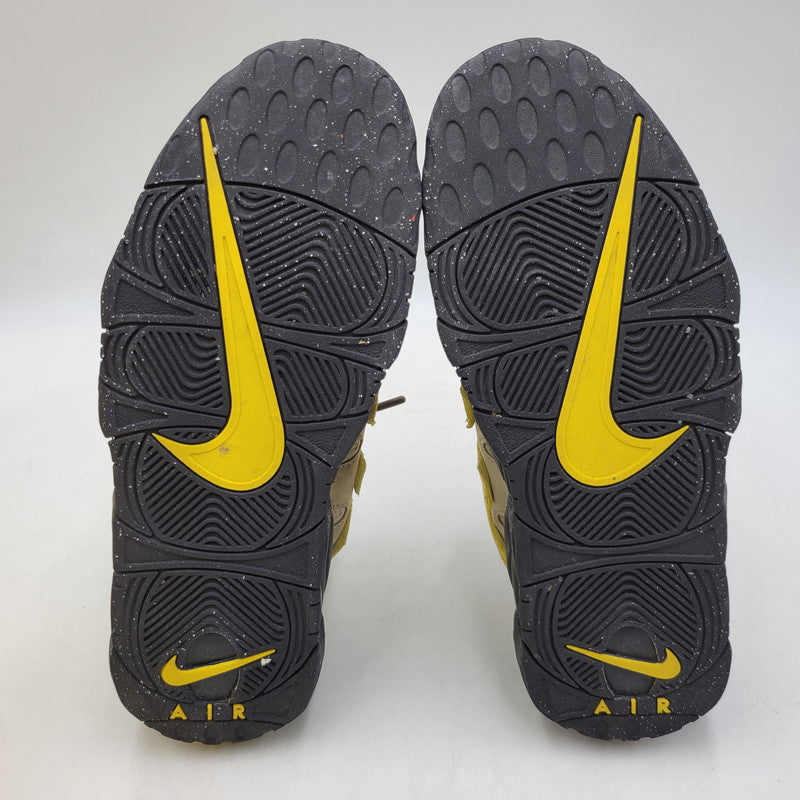 【中古品】【メンズ】 NIKE ナイキ × AMBUSH アンブッシュ FB1299-200 AIR MORE UPTEMPO LOW エア モア アップテンポ ロー スニーカー 靴 160-260716-kh-22-izu サイズ：29 カラー：LIMESTONE/VIVID SULFUR-BLACK 万代Net店