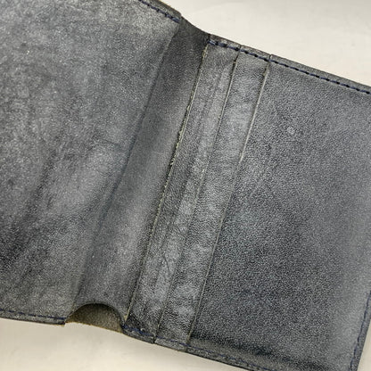 【中古品】【メンズ/レディース】 HENDER SCHEME エンダースキーマ OL-RC-FLW COW LEATHER FLAP WALLET カウ レザー フラップ ウォレット 財布 三つ折り財布 200-260721-cs-16-izu カラー：ネイビー 万代Net店