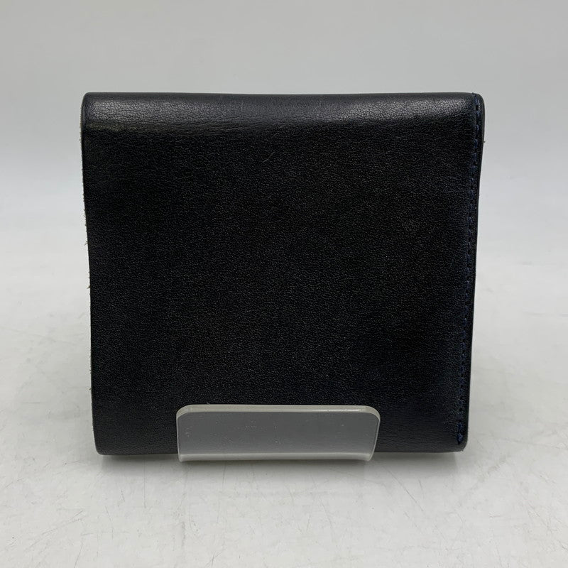 【中古品】【メンズ/レディース】 HENDER SCHEME エンダースキーマ OL-RC-FLW COW LEATHER FLAP WALLET カウ レザー フラップ ウォレット 財布 三つ折り財布 200-260721-cs-16-izu カラー：ネイビー 万代Net店