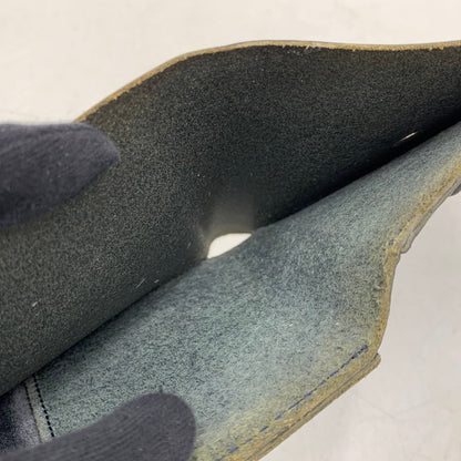 【中古品】【メンズ/レディース】 HENDER SCHEME エンダースキーマ OL-RC-FLW COW LEATHER FLAP WALLET カウ レザー フラップ ウォレット 財布 三つ折り財布 200-260721-cs-16-izu カラー：ネイビー 万代Net店