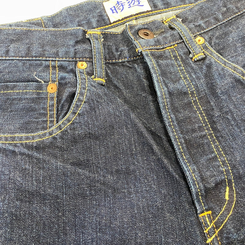 【中古品】【メンズ】 TED COMPANY テッドカンパニー HIP PAINT JEANS DEVIL 003 ヒップペイントジーンズ デビル参号 デニムパンツ 156-260721-as-17-izu サイズ：30×34 カラー：インディゴ 万代Net店