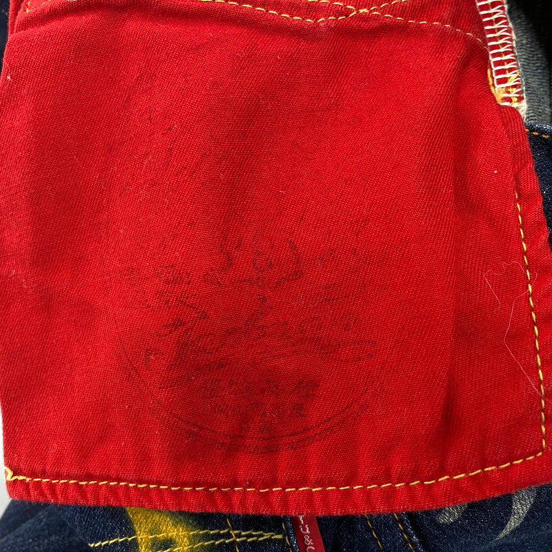 【中古品】【メンズ】 TED COMPANY テッドカンパニー HIP PAINT JEANS DEVIL 003 ヒップペイントジーンズ デビル参号 デニムパンツ 156-260721-as-17-izu サイズ：30×34 カラー：インディゴ 万代Net店
