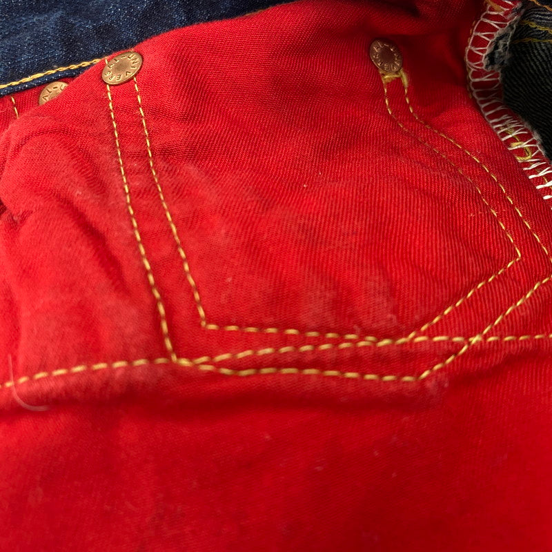 【中古品】【メンズ】 TED COMPANY テッドカンパニー HIP PAINT JEANS DEVIL 003 ヒップペイントジーンズ デビル参号 デニムパンツ 156-260721-as-17-izu サイズ：30×34 カラー：インディゴ 万代Net店