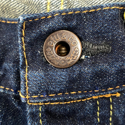 【中古品】【メンズ】 TED COMPANY テッドカンパニー HIP PAINT JEANS DEVIL 003 ヒップペイントジーンズ デビル参号 デニムパンツ 156-260721-as-17-izu サイズ：30×34 カラー：インディゴ 万代Net店