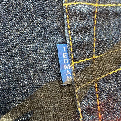 【中古品】【メンズ】 TED COMPANY テッドカンパニー HIP PAINT JEANS DEVIL 003 ヒップペイントジーンズ デビル参号 デニムパンツ 156-260721-as-17-izu サイズ：30×34 カラー：インディゴ 万代Net店