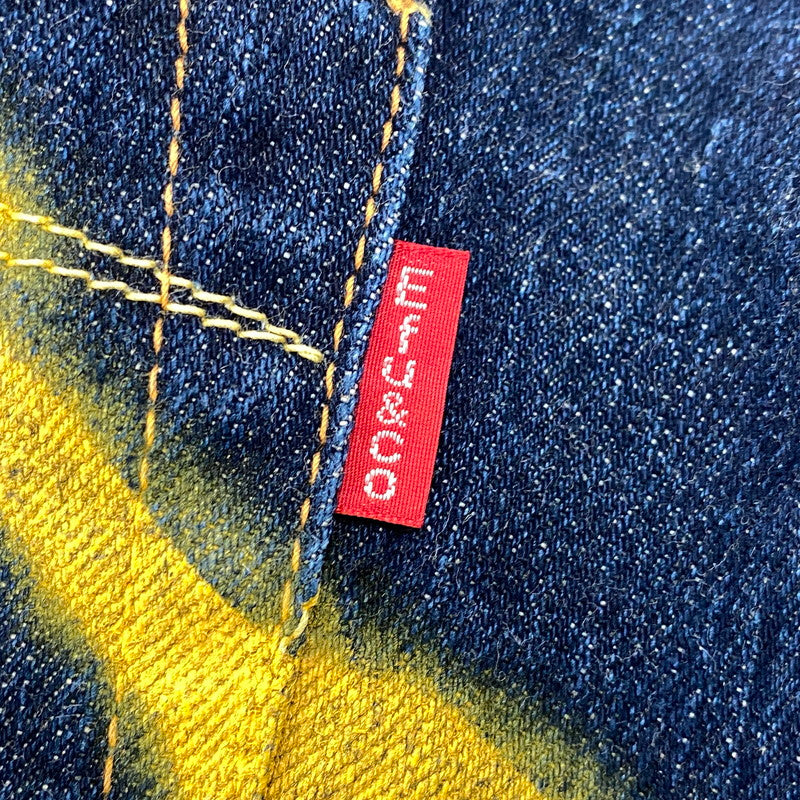 【中古品】【メンズ】 TED COMPANY テッドカンパニー HIP PAINT JEANS DEVIL 003 ヒップペイントジーンズ デビル参号 デニムパンツ 156-260721-as-17-izu サイズ：30×34 カラー：インディゴ 万代Net店