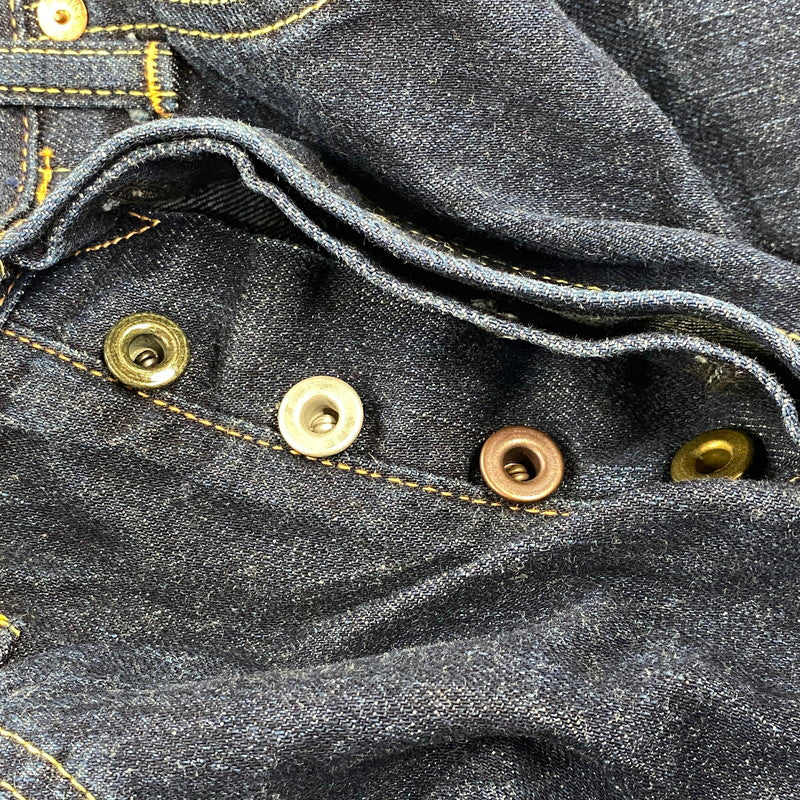 【中古品】【メンズ】 TED COMPANY テッドカンパニー HIP PAINT JEANS DEVIL 003 ヒップペイントジーンズ デビル参号 デニムパンツ 156-260721-as-17-izu サイズ：30×34 カラー：インディゴ 万代Net店