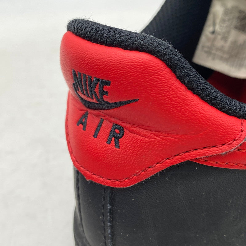 【中古品】【メンズ】 NIKE ナイキ FJ4146-002 AIR FORCE 1 LOW エア フォース 1 ロー スニーカー 靴 160-260720-kh-09-izu サイズ：26.5 カラー：BLACK/BLACK/UNIVERSITY RED 万代Net店