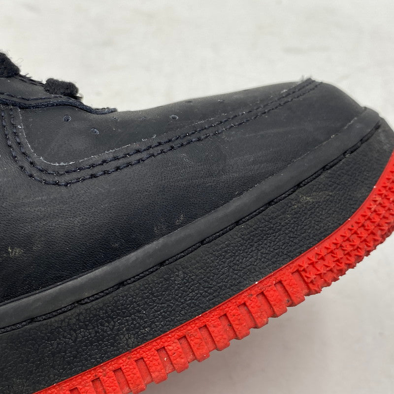 【中古品】【メンズ】 NIKE ナイキ FJ4146-002 AIR FORCE 1 LOW エア フォース 1 ロー スニーカー 靴 160-260720-kh-09-izu サイズ：26.5 カラー：BLACK/BLACK/UNIVERSITY RED 万代Net店