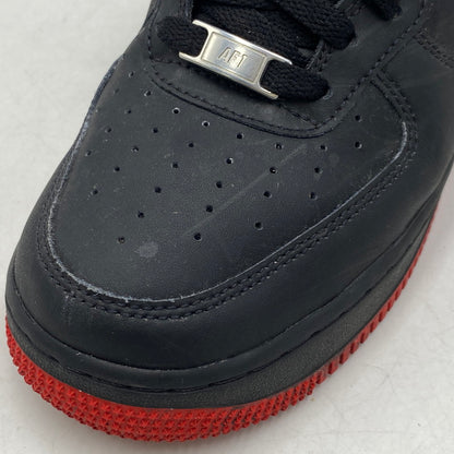 【中古品】【メンズ】 NIKE ナイキ FJ4146-002 AIR FORCE 1 LOW エア フォース 1 ロー スニーカー 靴 160-260720-kh-09-izu サイズ：26.5 カラー：BLACK/BLACK/UNIVERSITY RED 万代Net店