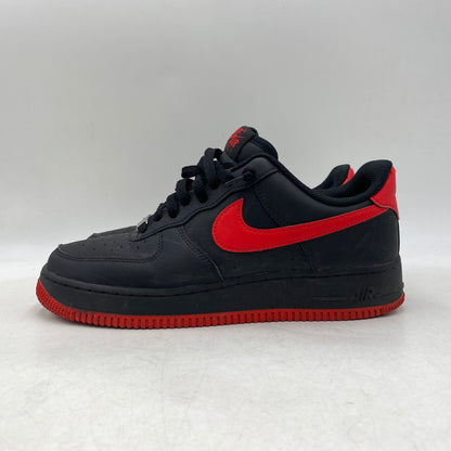 【中古品】【メンズ】 NIKE ナイキ FJ4146-002 AIR FORCE 1 LOW エア フォース 1 ロー スニーカー 靴 160-260720-kh-09-izu サイズ：26.5 カラー：BLACK/BLACK/UNIVERSITY RED 万代Net店