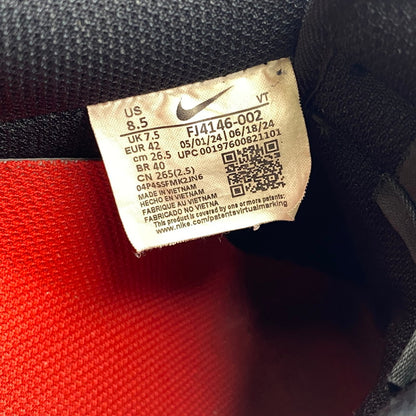 【中古品】【メンズ】 NIKE ナイキ FJ4146-002 AIR FORCE 1 LOW エア フォース 1 ロー スニーカー 靴 160-260720-kh-09-izu サイズ：26.5 カラー：BLACK/BLACK/UNIVERSITY RED 万代Net店