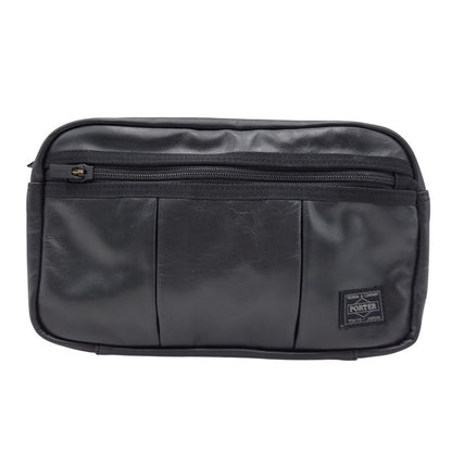 【中古品】【メンズ/レディース】 PORTER ポーター 023-03761 ALOOF WAIST BAG アルーフ ウエスト バッグ カバン 188-260716-kh-15-izu カラー：ブラック 万代Net店