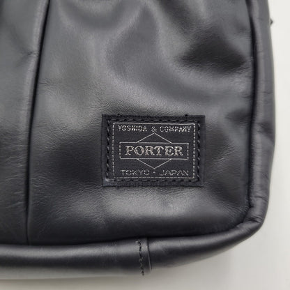 【中古品】【メンズ/レディース】 PORTER ポーター 023-03761 ALOOF WAIST BAG アルーフ ウエスト バッグ カバン 188-260716-kh-15-izu カラー：ブラック 万代Net店