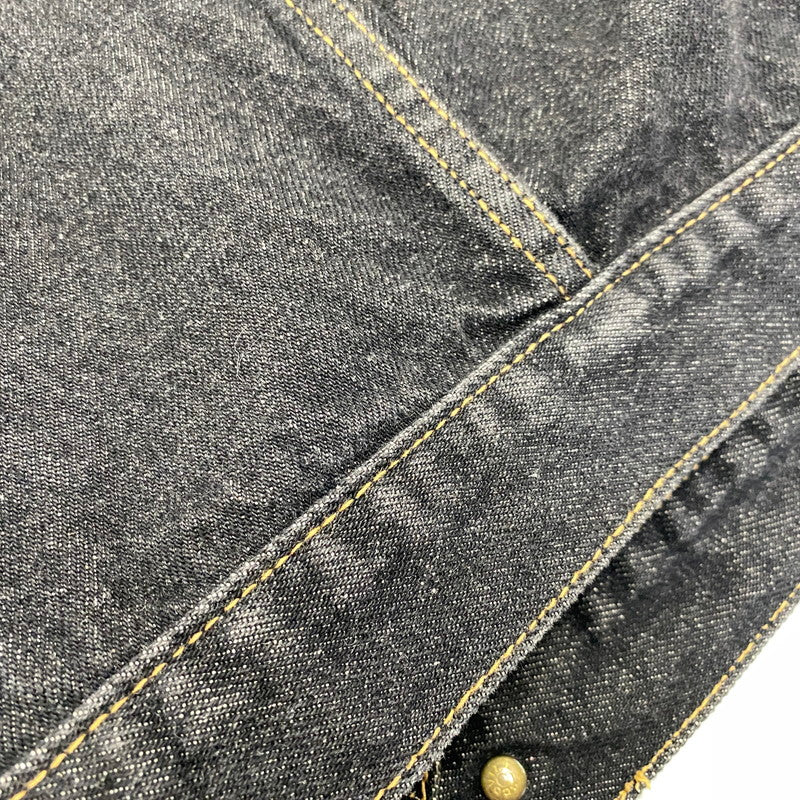 【中古品】【メンズ】 G.L.HEART ジーエルハート DENIM JACKET デニムジャケット 145-260721-as-22-izu サイズ：L カラー：ブラック 万代Net店