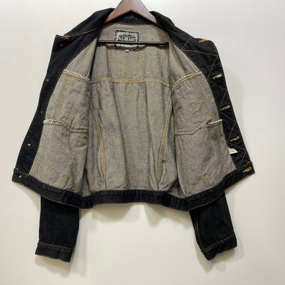 【中古品】【メンズ】 G.L.HEART ジーエルハート DENIM JACKET デニムジャケット 145-260721-as-22-izu サイズ：L カラー：ブラック 万代Net店
