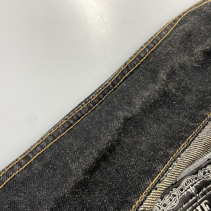 【中古品】【メンズ】 G.L.HEART ジーエルハート DENIM JACKET デニムジャケット 145-260721-as-22-izu サイズ：L カラー：ブラック 万代Net店
