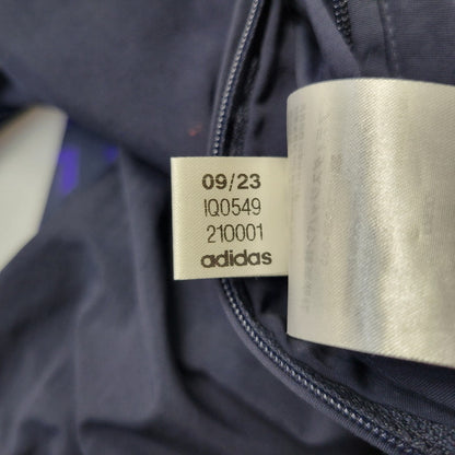 【中古品】【メンズ】 ADIDAS アディダス IQ0549 REAL MADRID ANTHEM JACKET レアル マドリード アンセム ジャケット アウター 148-260716-kh-26-izu サイズ：2XL カラー：ネイビー×マルチ 万代Net店