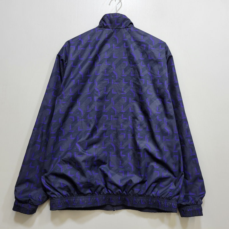 【中古品】【メンズ】 ADIDAS アディダス IQ0549 REAL MADRID ANTHEM JACKET レアル マドリード アンセム ジャケット アウター 148-260716-kh-26-izu サイズ：2XL カラー：ネイビー×マルチ 万代Net店
