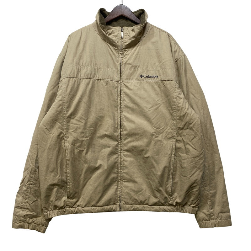 【中古品】【メンズ】 Columbia コロンビア FLEECE LINER SHELL JACKET XT5898 フリースライナー シェルジャケット 144-260721-as-23-izu サイズ：XLT カラー：ベージュ 万代Net店