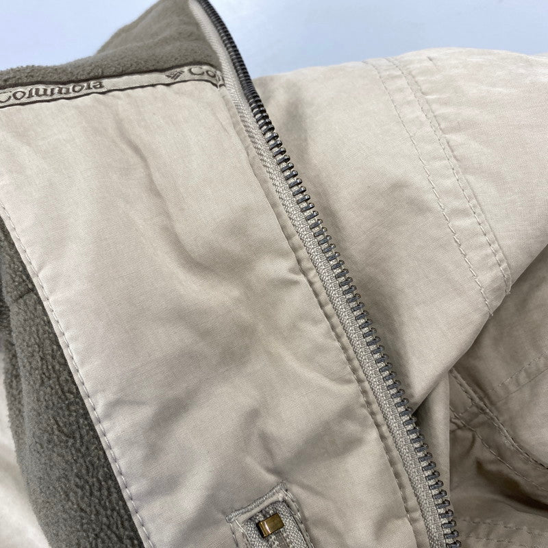【中古品】【メンズ】 Columbia コロンビア FLEECE LINER SHELL JACKET XT5898 フリースライナー シェルジャケット 144-260721-as-23-izu サイズ：XLT カラー：ベージュ 万代Net店