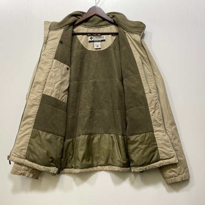【中古品】【メンズ】 Columbia コロンビア FLEECE LINER SHELL JACKET XT5898 フリースライナー シェルジャケット 144-260721-as-23-izu サイズ：XLT カラー：ベージュ 万代Net店