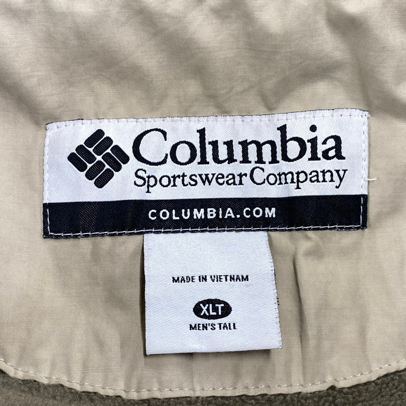 【中古品】【メンズ】 Columbia コロンビア FLEECE LINER SHELL JACKET XT5898 フリースライナー シェルジャケット 144-260721-as-23-izu サイズ：XLT カラー：ベージュ 万代Net店