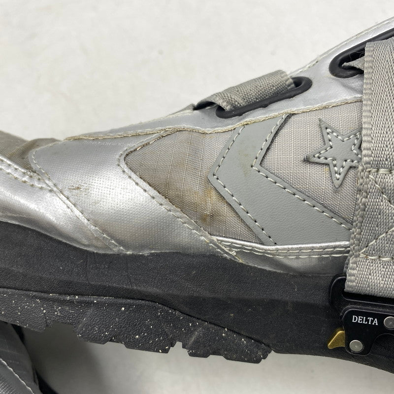 【現状渡し品】【メンズ】 CONVERSE コンバース 34200540 RSS CP FR スニーカー 靴 162-260720-kh-10-izu サイズ：28 カラー：シルバー 万代Net店