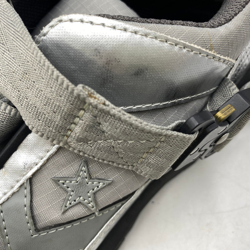 【現状渡し品】【メンズ】 CONVERSE コンバース 34200540 RSS CP FR スニーカー 靴 162-260720-kh-10-izu サイズ：28 カラー：シルバー 万代Net店