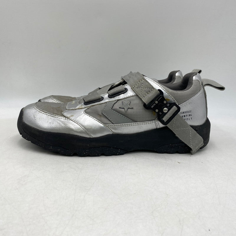 【現状渡し品】【メンズ】 CONVERSE コンバース 34200540 RSS CP FR スニーカー 靴 162-260720-kh-10-izu サイズ：28 カラー：シルバー 万代Net店